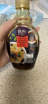 100% Pure Canadian Red Maple Syrup