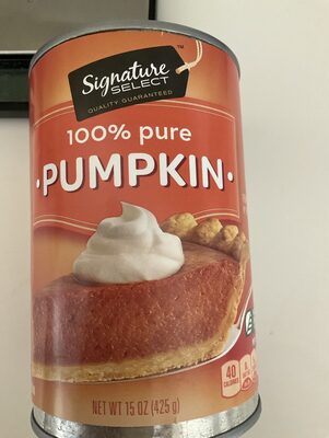100% Pure Pumpkin