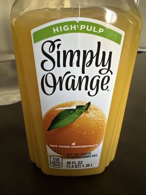 100% Pure Squeezed Pasteurized Orange Juice