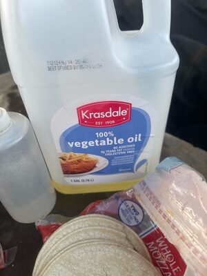 100% Vegetable Oil