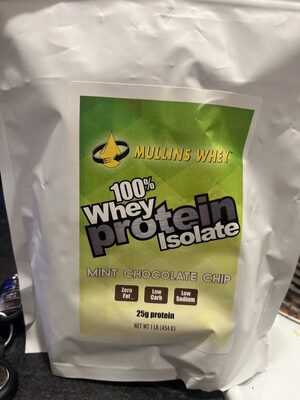 100% Whey Protein Isolate Mint Chocolate Chip