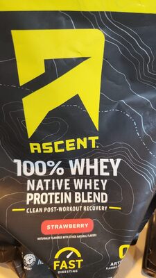 100% Whey Strawberry Native Whey Protein Blend