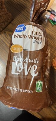 100% Whole Wheat Bread