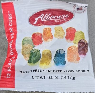 12 Flavor Gummi Bear Cubs