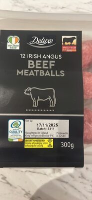 12 Irish Angus Beef Meatballs