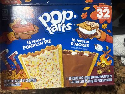 16 Frosted Pumpkin Pie, 16 Frosted S'mores