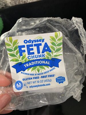 16oz. Odyssey Traditional Feta Cheese