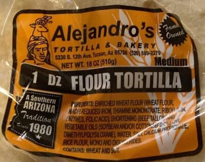 1oz Flour Tortilla Medium