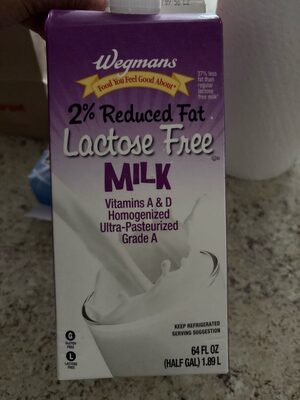 2% Lactose Free Milk
