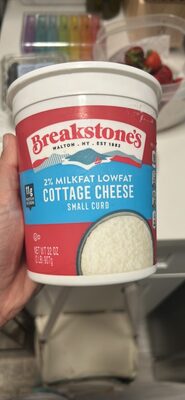 2% Milkfat Lowfat Cottage Cheese Small Curd