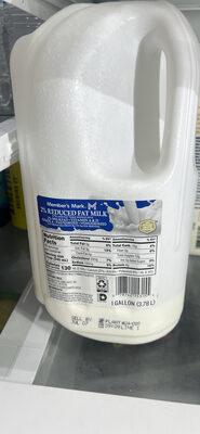2% Reduced Fat Milk