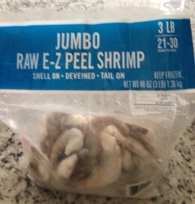 21/25 Raw E-Z Peel Shrimp