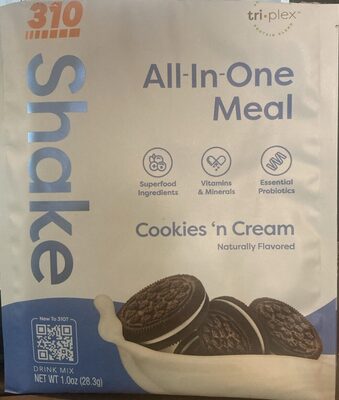 310 Cookies βn Cream Meal Shake