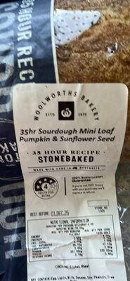 35hr Sourdough Mini Loaf Pumpkin & Sunflower Seed