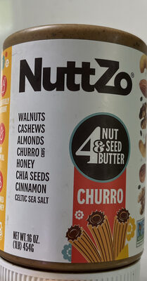 4 Nut & Seed Butter Churro