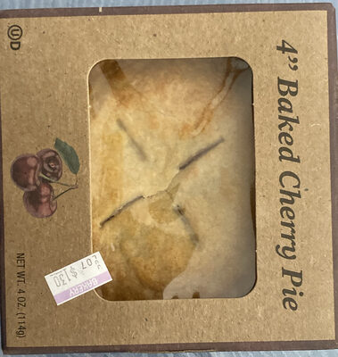 4" Baked Cherry Pie