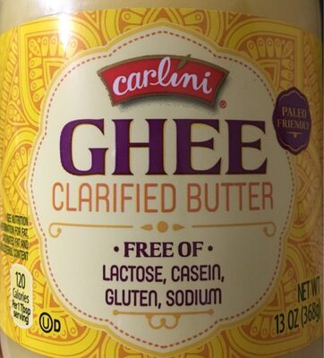 Ghee clarofied butter