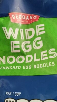 Wide egg noodles