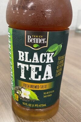 Black Tea Unsweetned