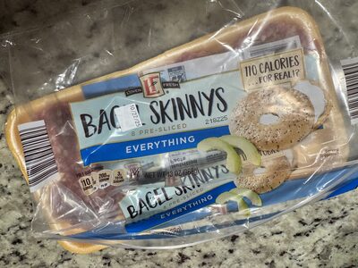 Bagel Skinnys Everything Bagels