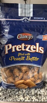 Pretzels filled with Peanut Butter