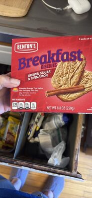 Breakfast Biscuits Brown Sugar & Cinnamon