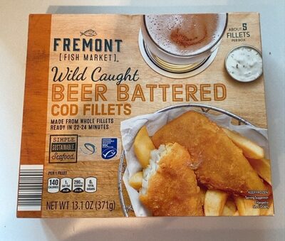 Beer Battered Cod Fillets