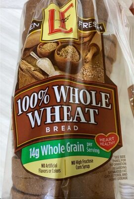 L’oven Fresh 100% whole wheat bread