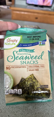 Sea Salt Seaweed Snacks