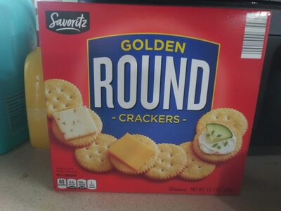 Golden Round Crackers