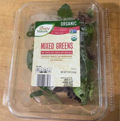Organic Mixed Greens