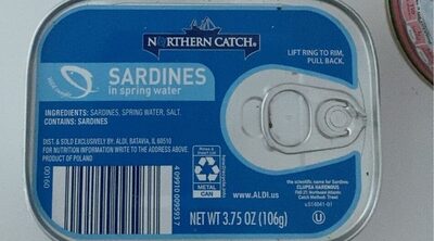 Sardines in spring water