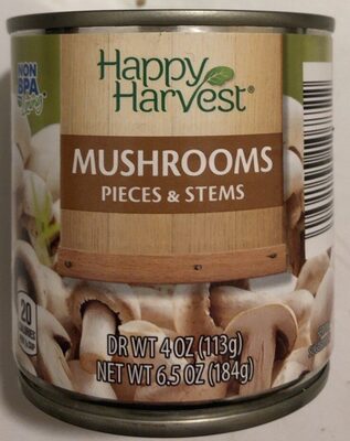 Mushrooms Pieces & Stems