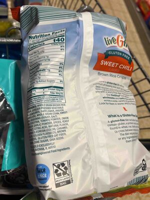 Sweet Chili Brown Rice Crisps