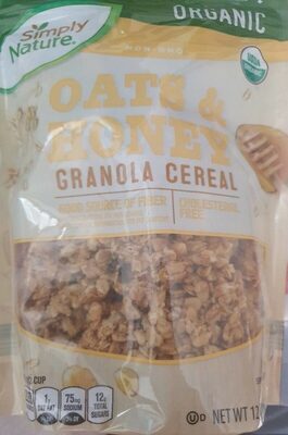 Oats & honey granola cereal