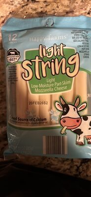 Light Low-Moisture Part-Skim Mozzarella Cheese