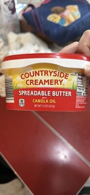 Spreadable Butter with Canola Oil