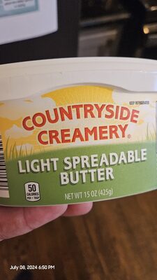 light spreadable butter
