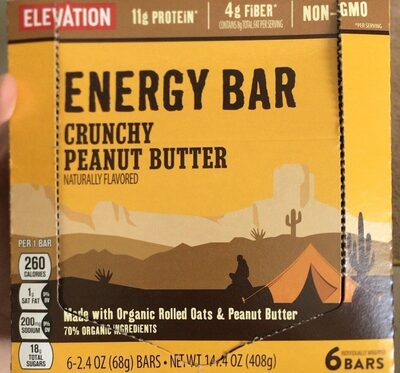 energy bar crunchy peanut butter