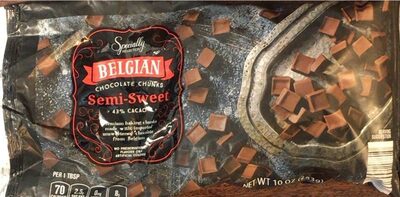 Belgian Chocolate Chunks Semi-Sweet