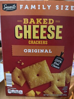 Baked Cheese Crackers Original