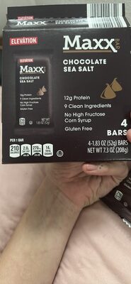 Maxx Bar Chocolate Sea Salt