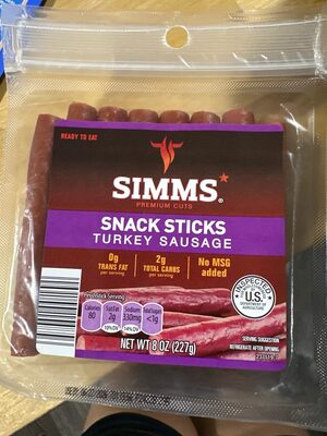 SNACK STICKS TURKEY SAUSAGE