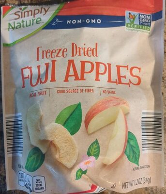 Freeze dried fuji apple