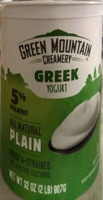 5% Milkfat All Natural Plain Greek Yogurt
