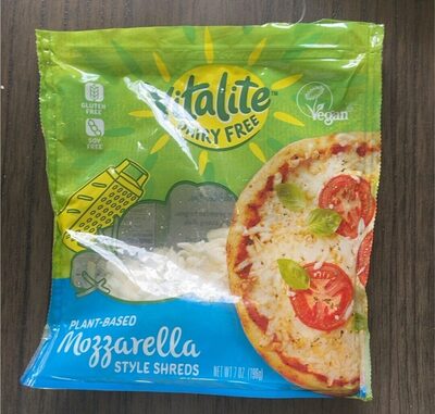 Vitality Dairy Free Plant-Based Mozzarella Style Shreds