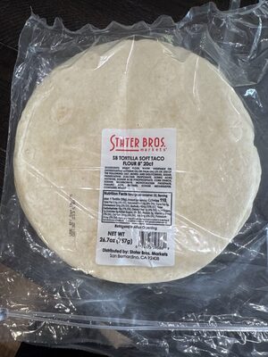 8 Inch Flour Tortilla