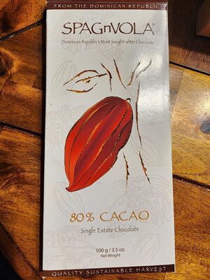 80% Cacao Single Estate Chocolate