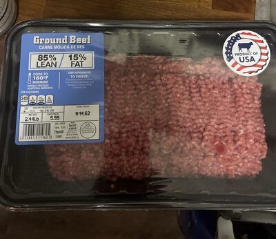 85 15 Ground Beef