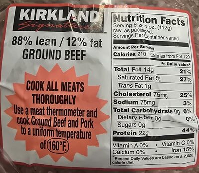88/12 Ground Beef